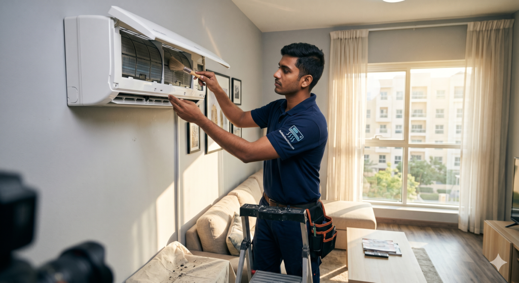 Affordable Flat AC Service In Dubai