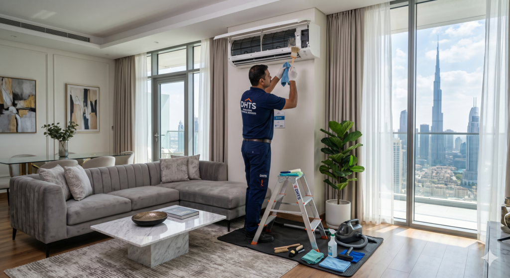 Living Room AC Services In Dubai