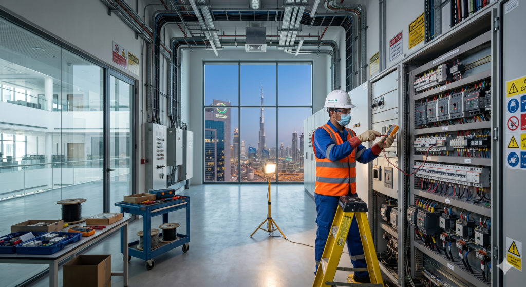 Commercial ELECTRICAL service In Dubai