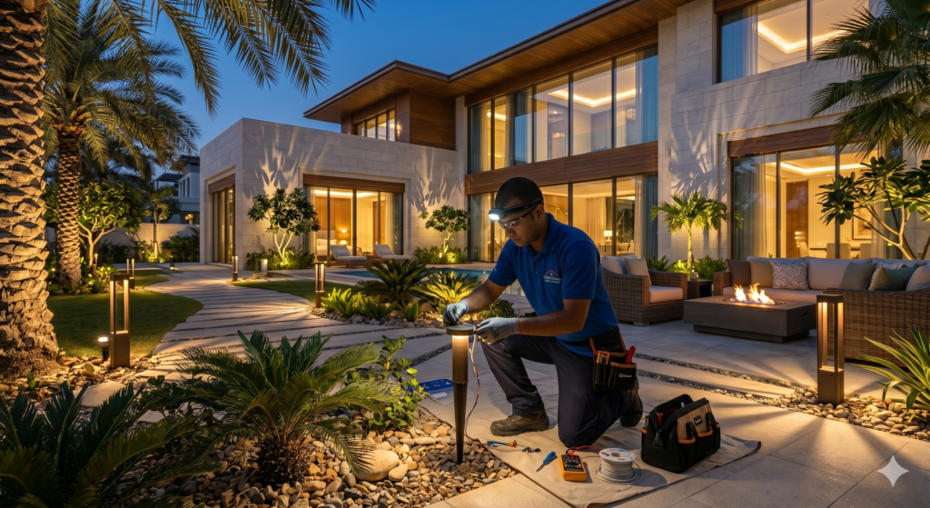 Outdoor ELECTRICAL Service In Dubai
